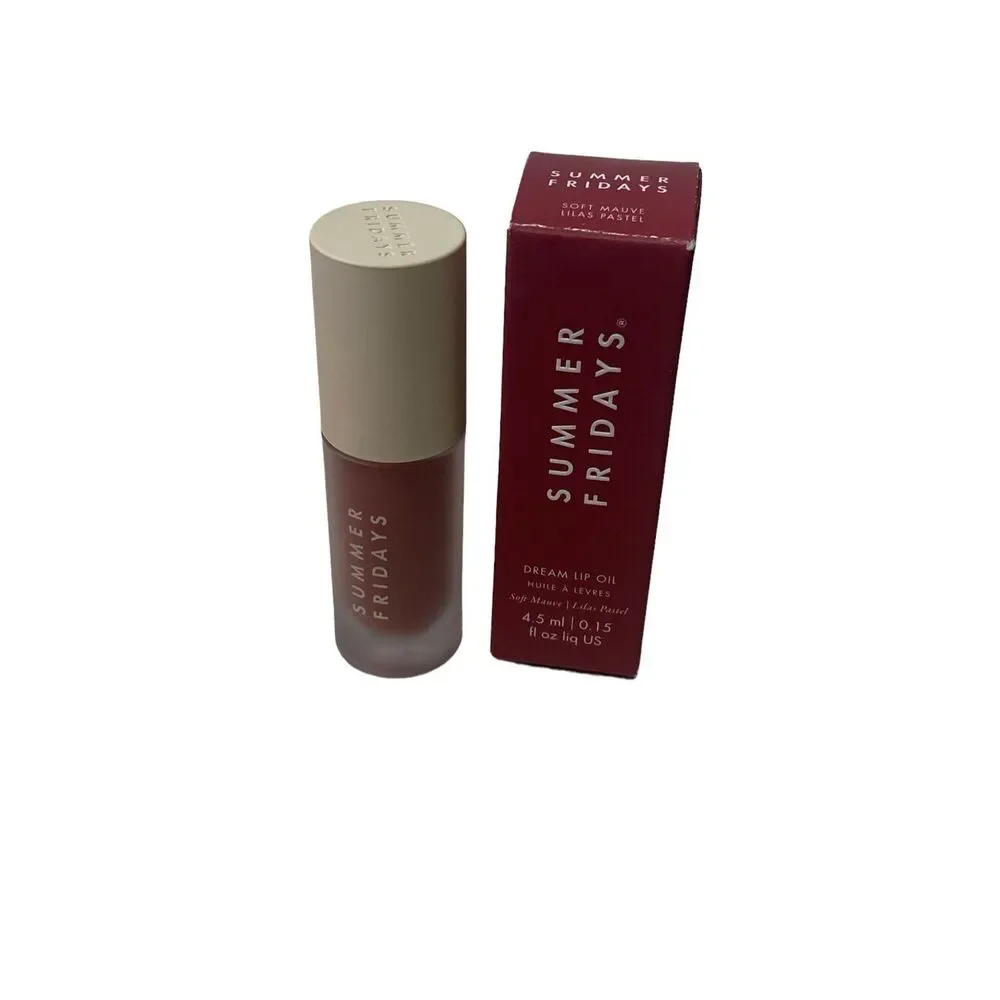 Summer Fridays Dream Lip Oil in Soft Mauve NIB